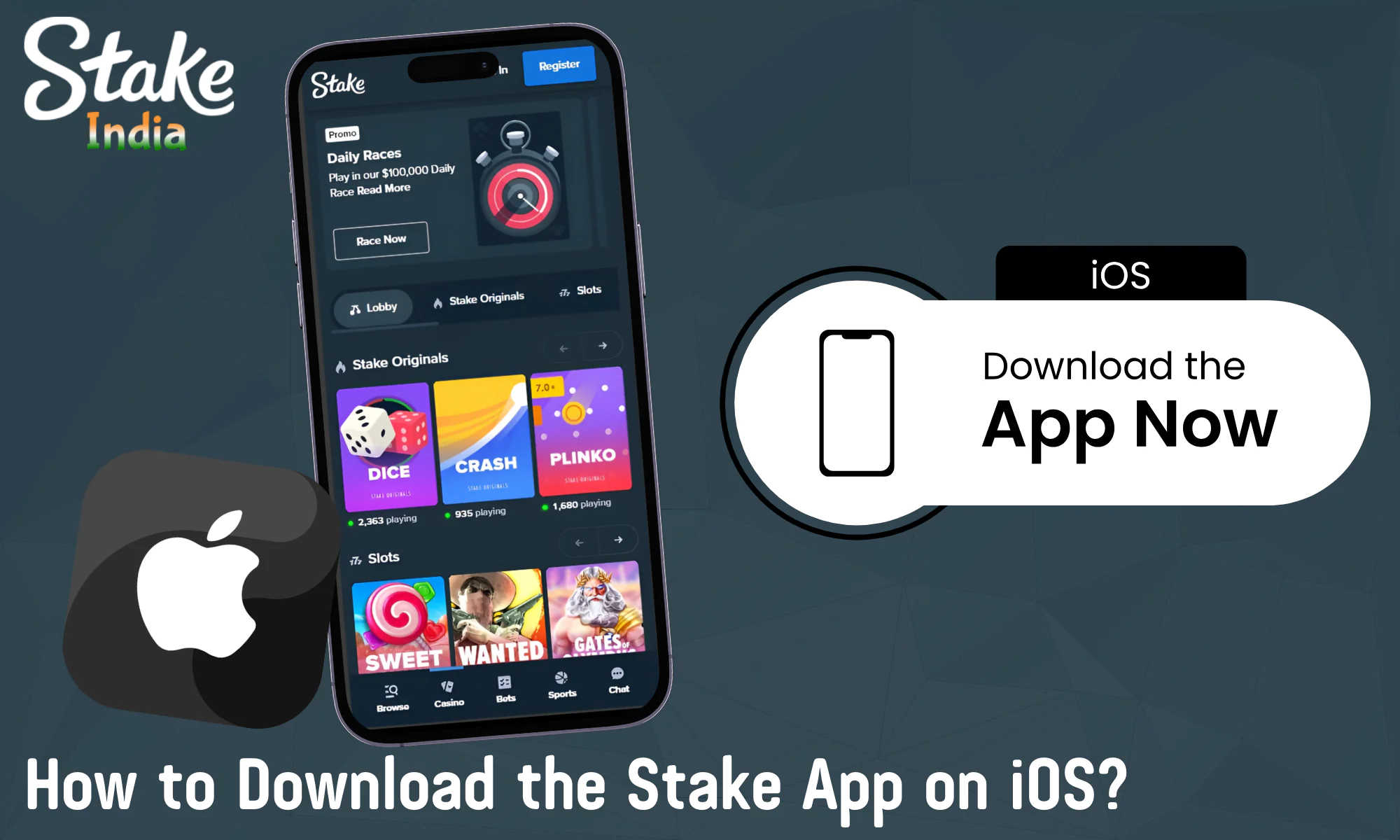 How to get the Stake app on iPhone and iPad, step-by-step instructions