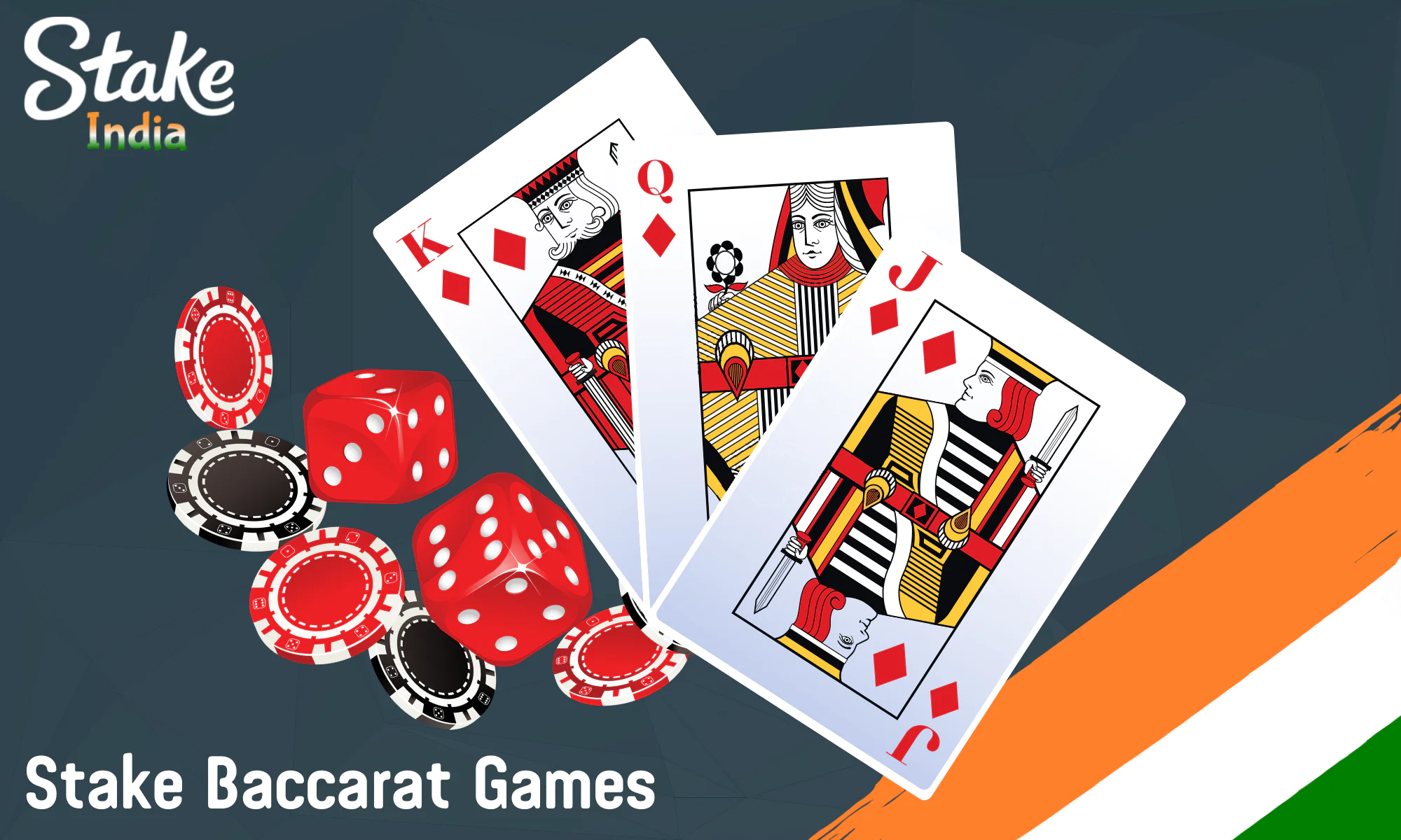 Stake Casino offers various versions of Baccarat for Indian players