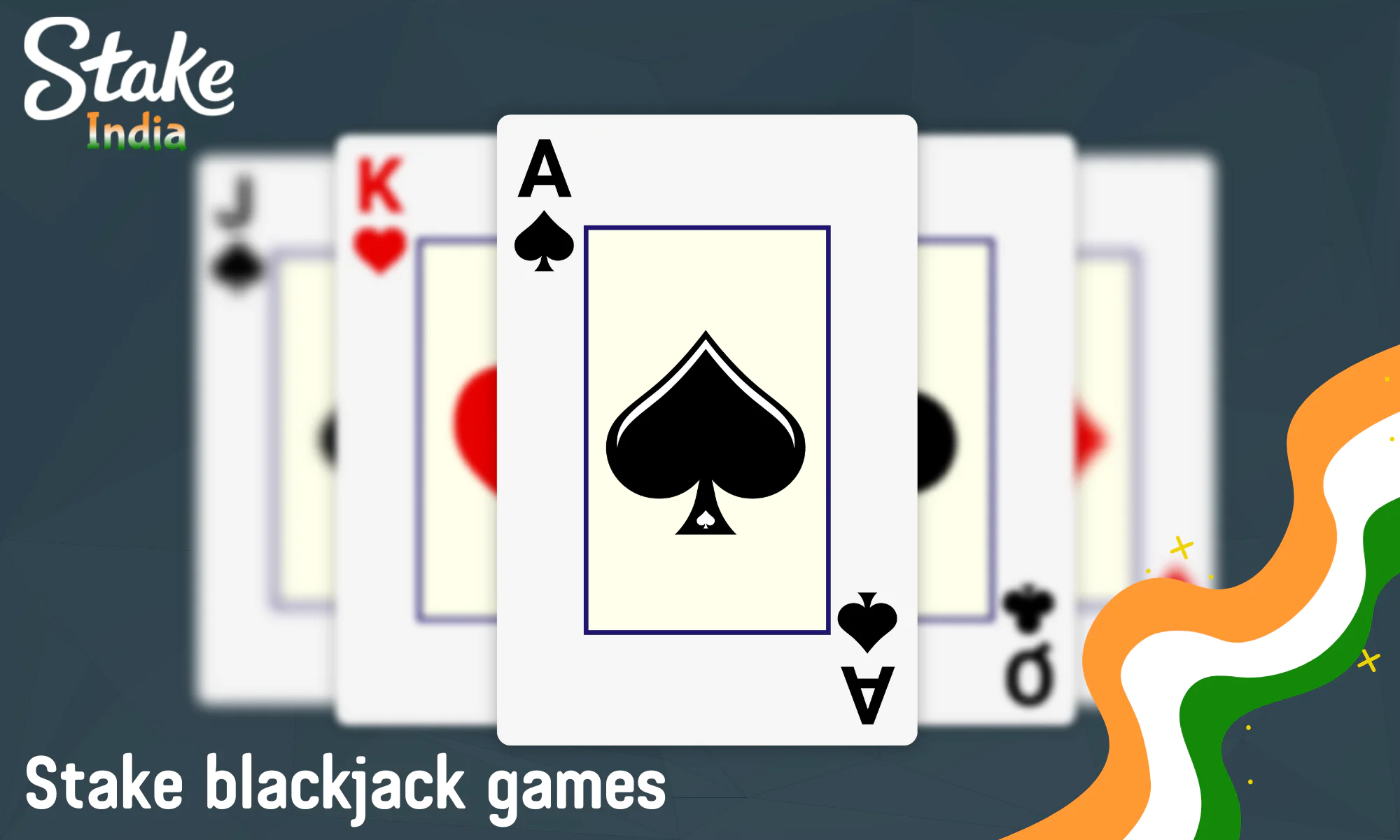 Stake does not have a wide selection of blackjack games, but all the most popular varieties of this card game are available to Indian players