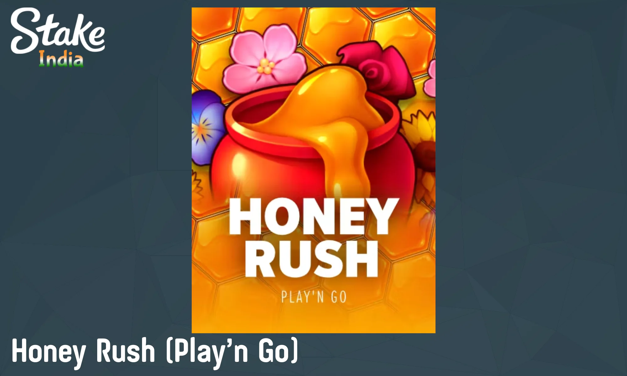 Honey Rush designed for fans of slots with cute graphics is available at Stake