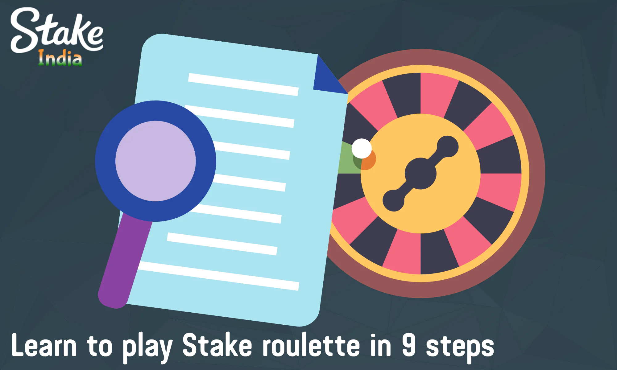 How to learn how to play Stake roulette in 9 steps