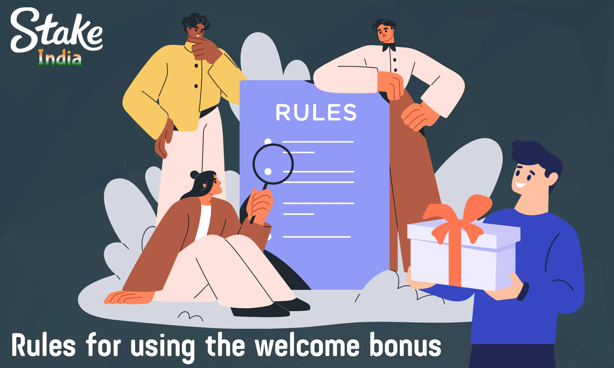 Basic rules for using welcome bonuses at Stake