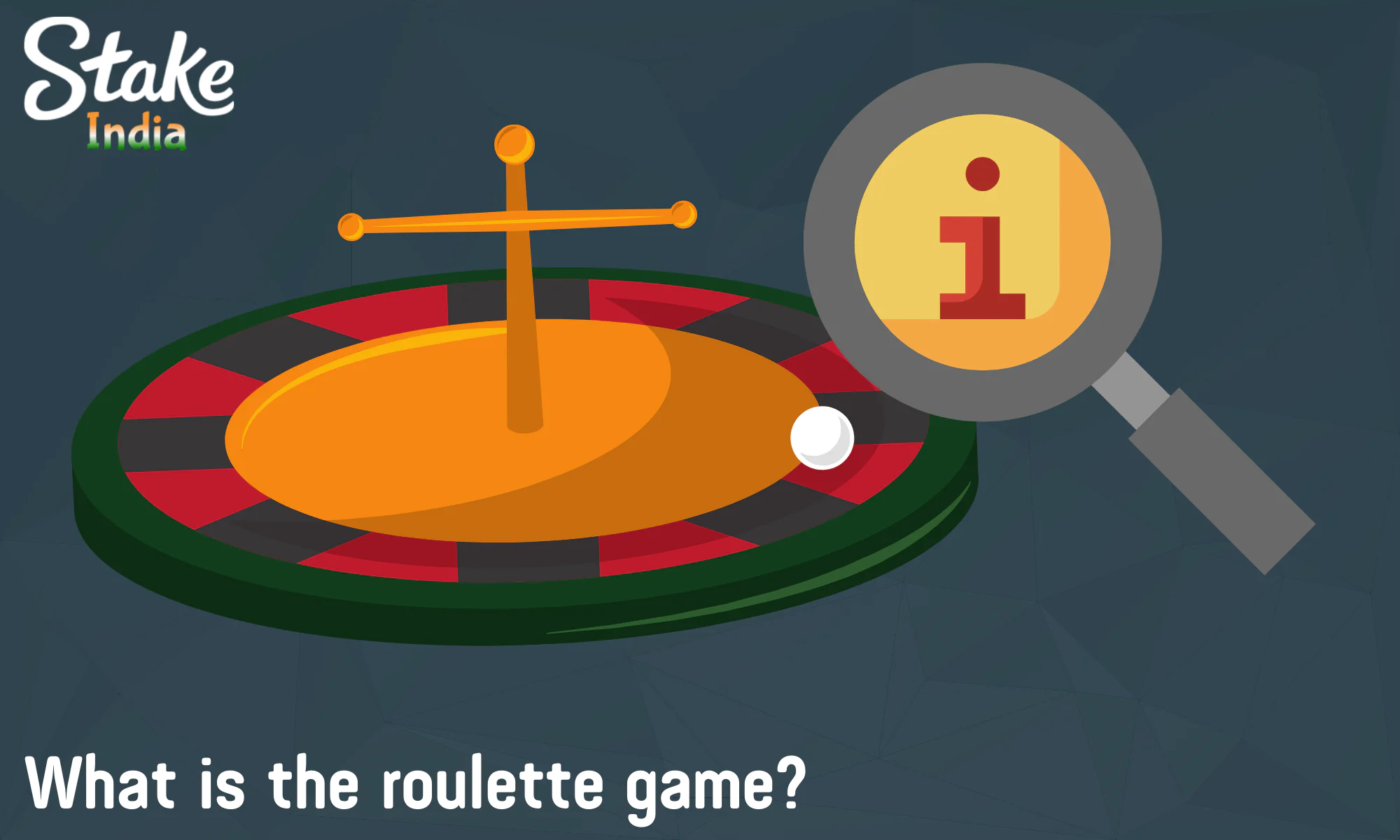 Roulette in Stake works with a mechanism that spins the wheel over and over again