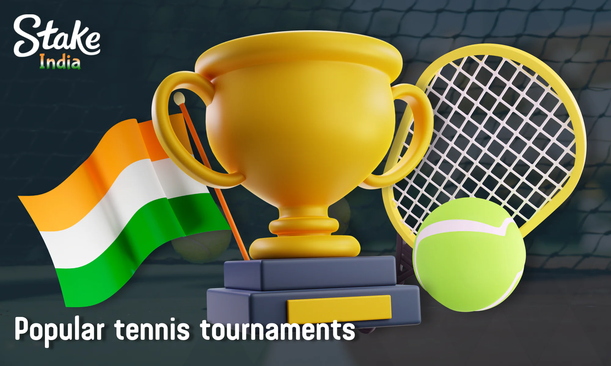 Popular tennis tournaments to bet on - Stake India