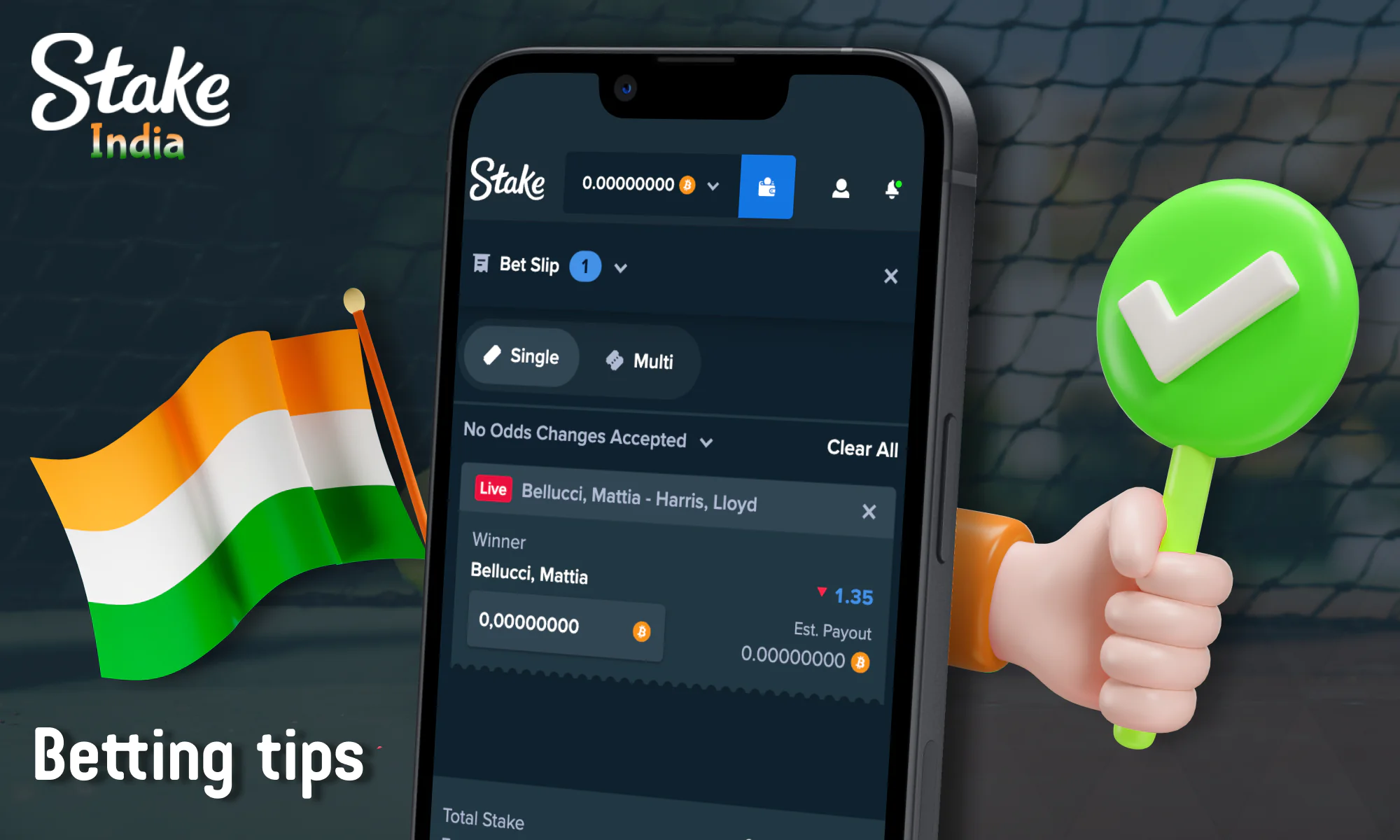 Betting tipps for bettors - Stake India